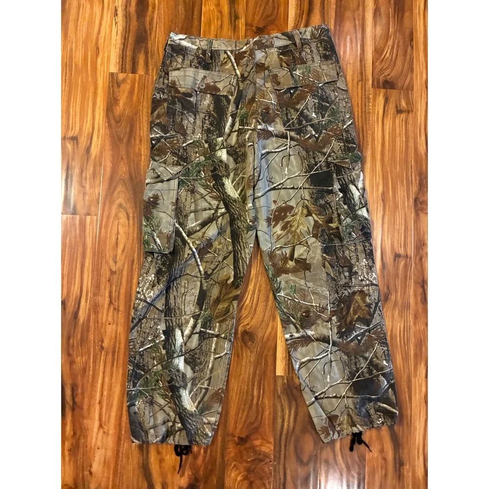 Realtree AP Camo Cargo Pants Mens 36-38 L Gorpcore Streetwear Utility Trousers